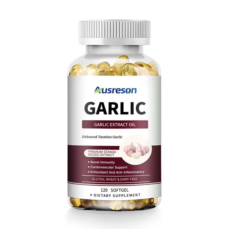 Tianz-Ausreson-OEM-Manufacturer-Black-Garlic-Hair-Oil-Softgel-Capsules-Herbal-Supplement-Boost-Immunity-Garlic-Oil-Softgel-for-Hair