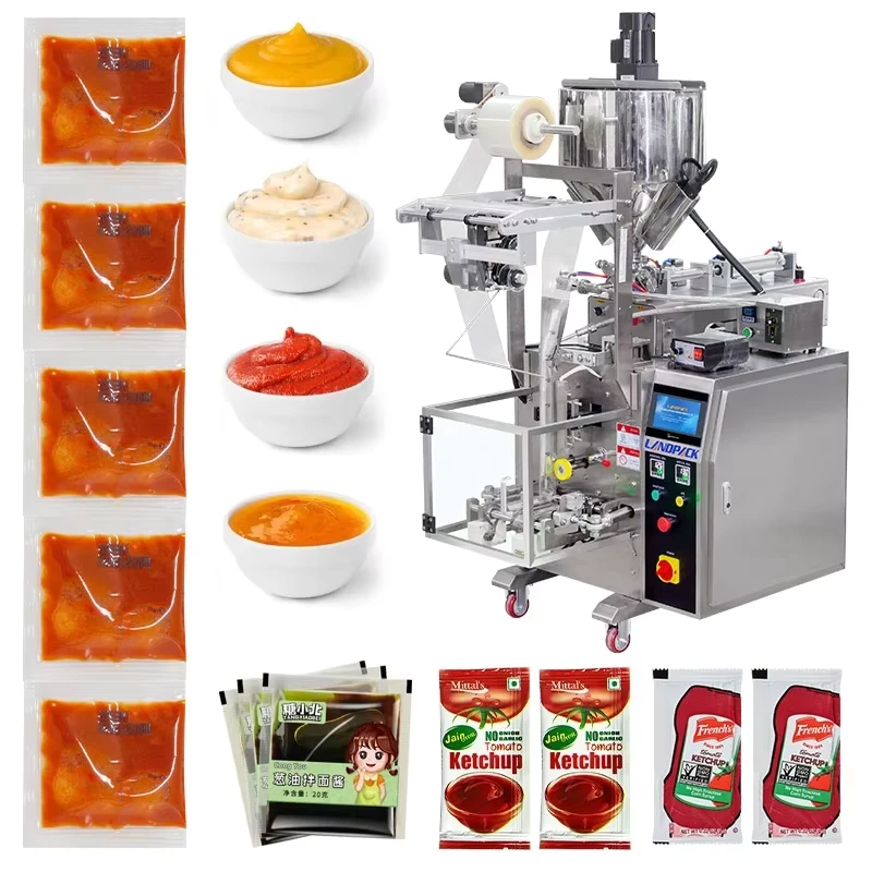 Tianz-Chilli-Paste-Dipping-Tomato-Sauce-Packet-Sachet-Filling-Packaging-Packing-Machine