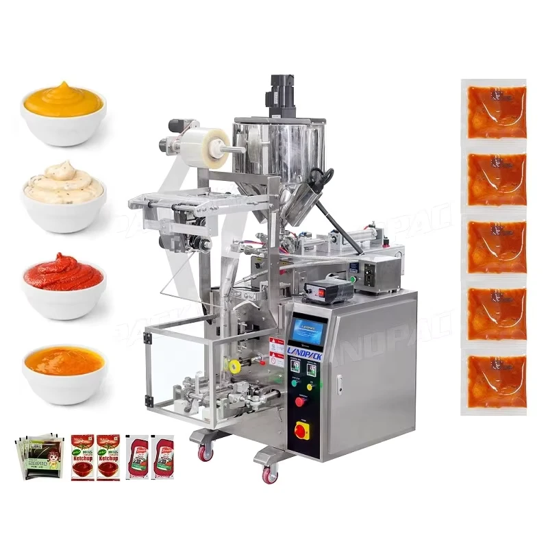 Tianz-Dipping-Chilli-Paste-Tomato-Sauce-Small-Sachets-Filling-Packaging-Packing-Machine